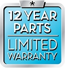 12 Year Parts Limited Warranty